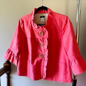 Jcrew 3/4 sleeve jacket